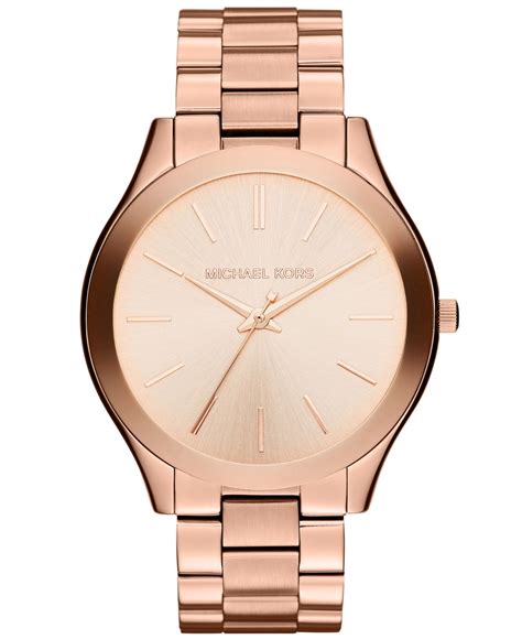 michael kors rose gold watch 42mm|mk rose gold watch sale.